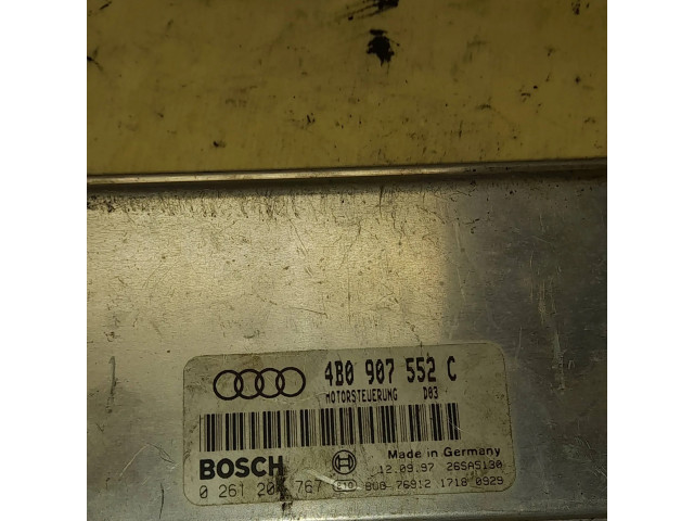 Блок управления двигателя 4B0907552C, 26SA5130   Audi A6 S6 C5 4B