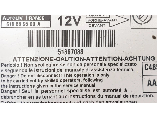 Блок подушек безопасности 51867088, 618689500A   Lancia Ypsilon