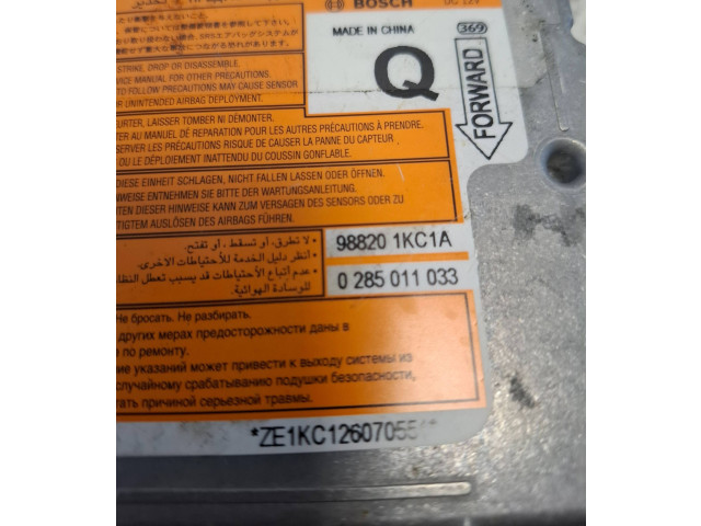 Блок подушек безопасности 988201KC1A, 0285011033   Nissan Juke I F15
