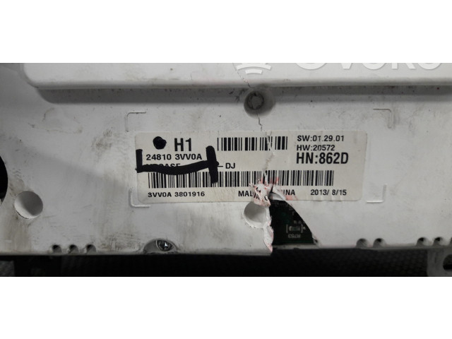 Přístrojová deska  Nissan Note (E12) 2014 248103VV0A  