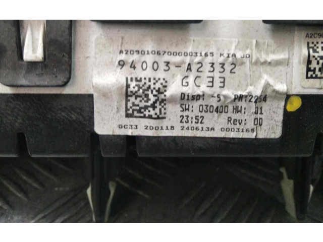 Přístrojová deska  KIA Pro Cee'd II 2013 94003A2332  