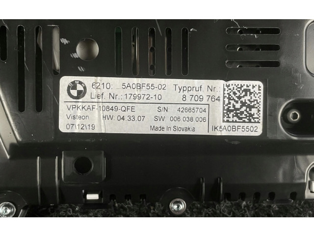 Přístrojová deska  BMW 1 F40 2019 5A0BF55  