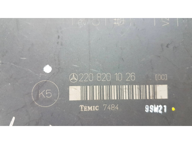 Блок комфорта 2208201026   Mercedes-Benz S W220   