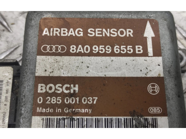 Блок подушек безопасности 8A0959655B, 0285001037   Audi A6 S6 C4 4A