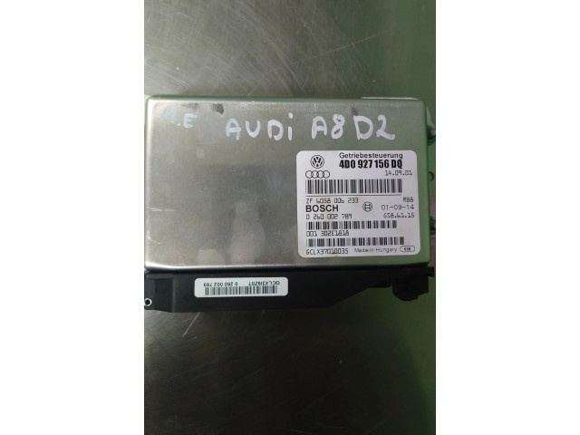 Блок управления коробкой передач 4D0927156DQ, 0260002789   Audi A8 S8 D2 4D