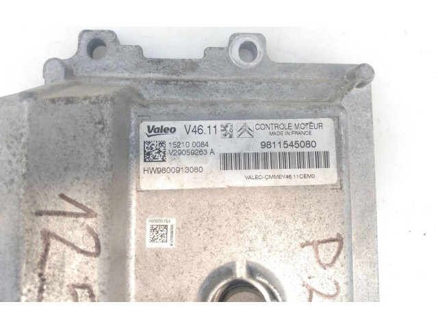 Řídící jednotka 9811545080, 9800913080   Peugeot 2008 I 2013