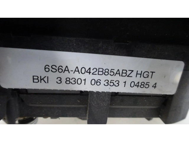 Подушка безопасности водителя 6S6A-A042B85ABZ, 2007   Ford Fiesta