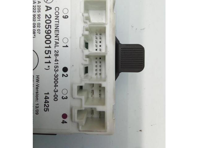 Блок комфорта A2059001511   Mercedes-Benz CL C215   