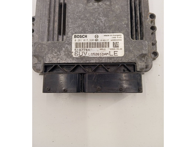Řídící jednotka 0281017320, 5187744   Suzuki SX4 2012