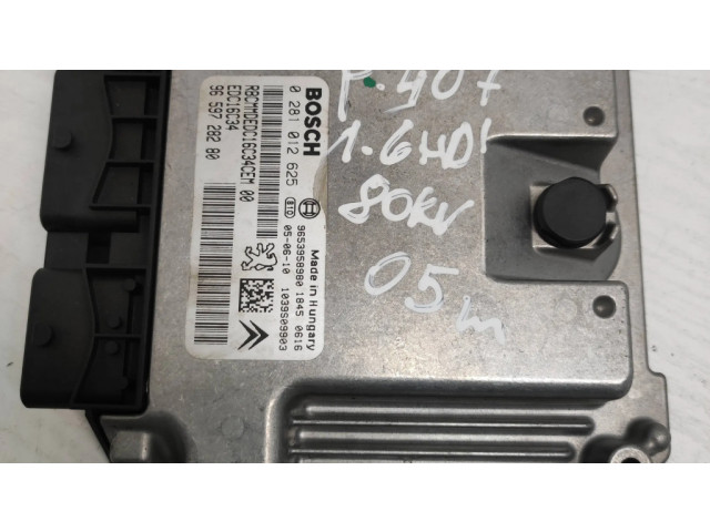 Řídící jednotka 9653958980, 9659728280   Peugeot 407 2005
