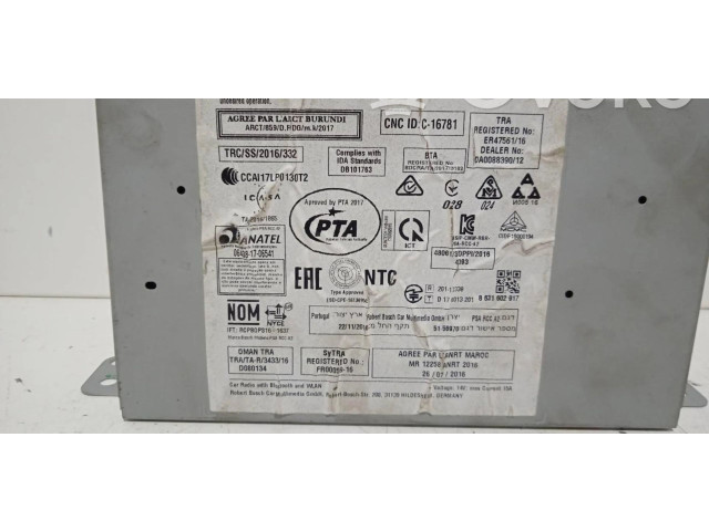 Блок управления навигации (GPS) 9822730180   Peugeot 208
