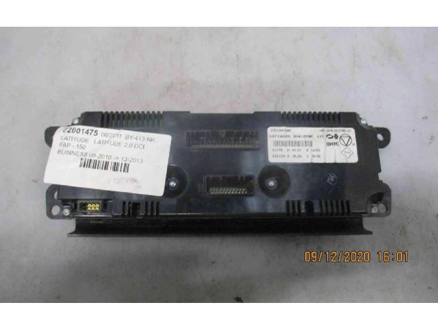 Блок управления климат-контролем 275100024R, 275100024R   Renault Latitude (L70)