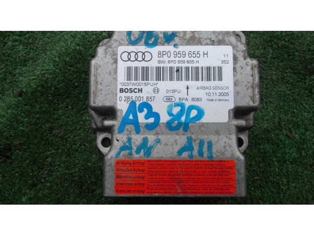 Блок подушек безопасности 8P0959655H   Audi A3 S3 8P