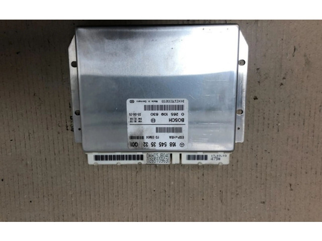 Řídící jednotka 0265109630, 0265109630   Mercedes-Benz A W168 2003