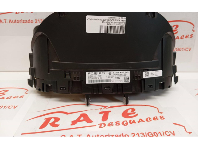 Přístrojová deska  Mercedes-Benz CLA C117 X117 W117 2017 A1179009901  
