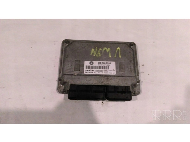 Блок управления двигателя 03D906033F   Volkswagen Polo IV 9N3