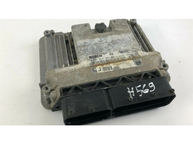 Блок управления 55576163, H569   Saab 9-3 Ver2