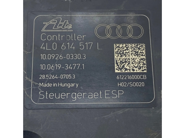 Блок АБС 4L0614517L, 28526407053   Audi  Q7 4L  2005-2015 года