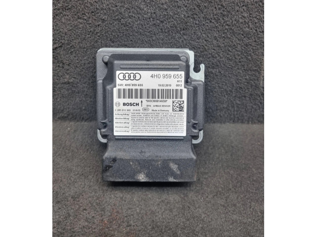 Блок подушек безопасности 4H0959655, 0285010363   Audi A8 S8 D4 4H
