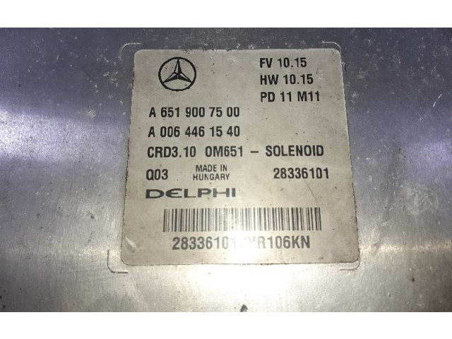Блок управления двигателем ECU A6519007500, 28336101   Mrcedes-Benz E A207