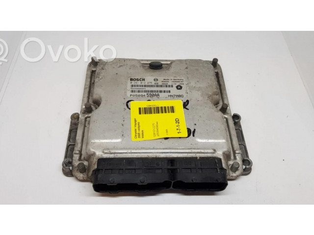 Блок управления двигателя 0281012275, P05094590AA   Chrysler Voyager