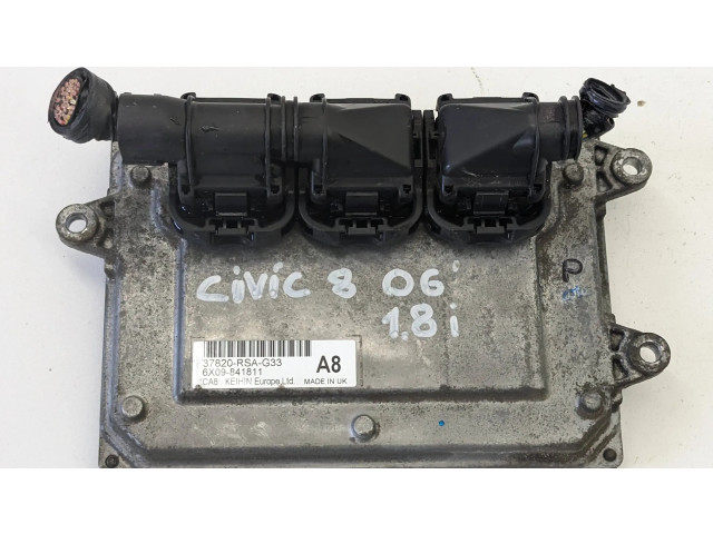 Блок управления двигателя 37820RSAG33, 6X09841811   Honda Civic
