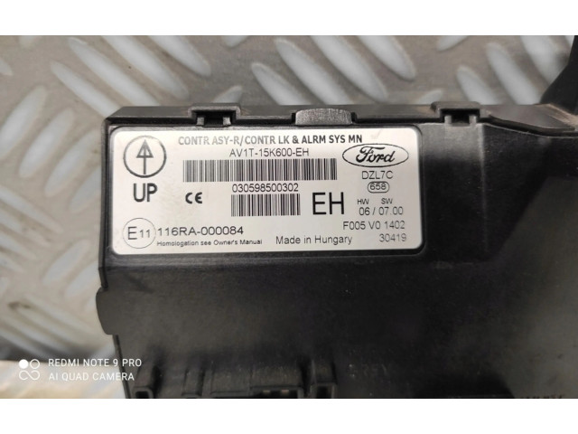   Pojistková skříňka AV1T-15K600-EH   Ford Fiesta 2015