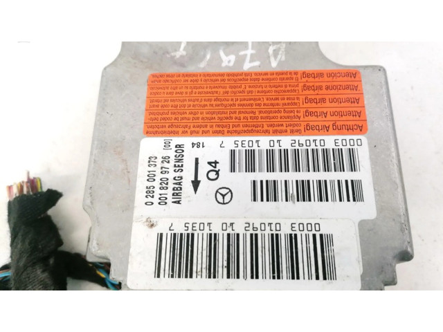 Блок подушек безопасности 0285001373, 0018209726   Mercedes-Benz C W203