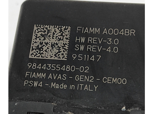 Блок управления 9844355480   Peugeot 3008 III