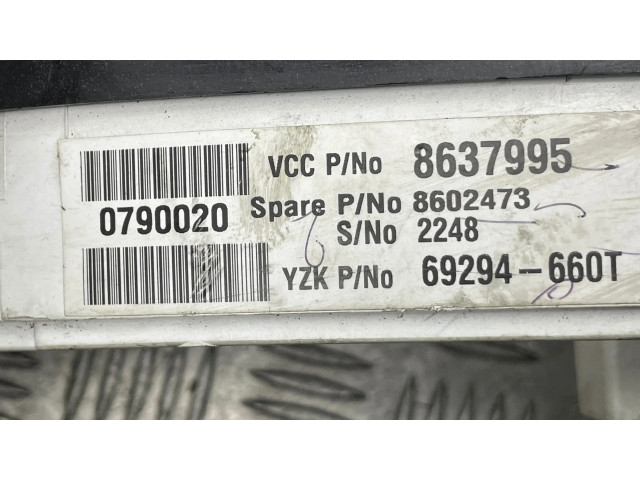 Панель приборов 8602473, 69294660T   Volvo XC70       