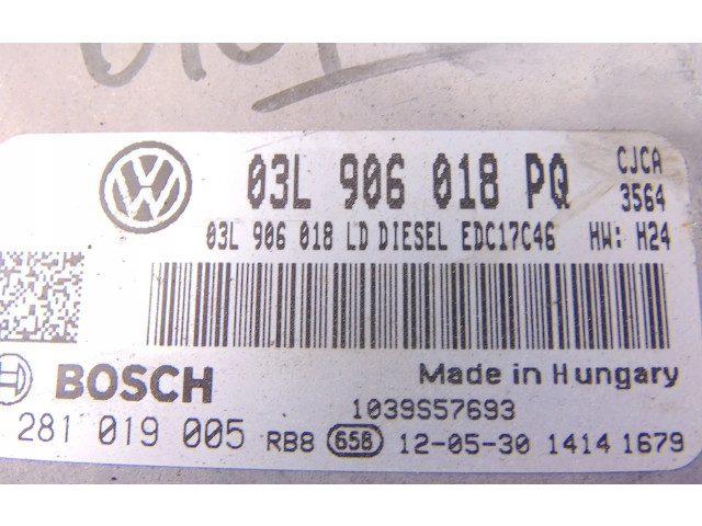 Řídící jednotka 03L906018PQ   Seat Exeo (3R) 2008
