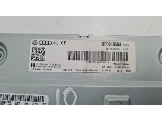 Дисплей    8F0919604   Audi A5 8T 8F