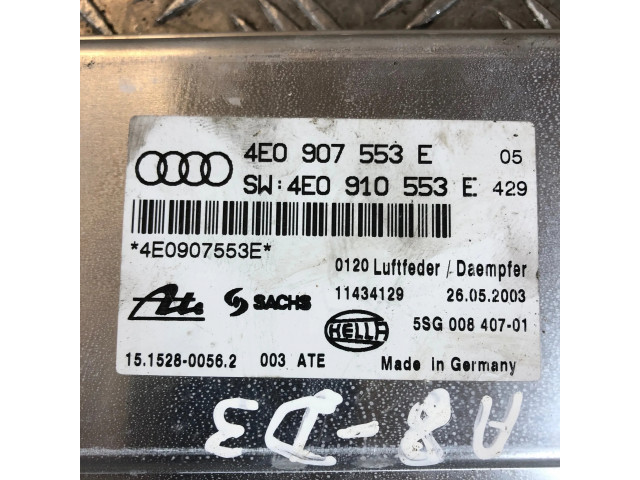 Блок управления двигателя 4E0907553E, 4E0910553E   Audi A8 S8 D3 4E