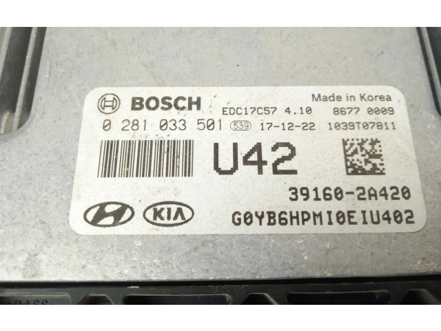 Řídící jednotka 0281033501   KIA Rio 2018