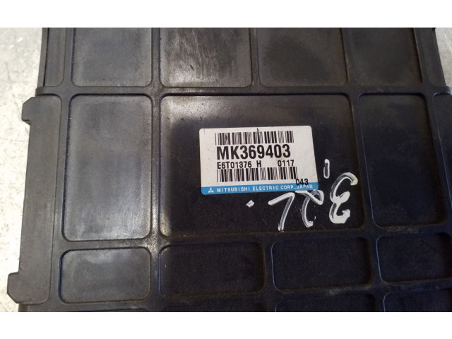 Řídící jednotka MK369403, E6T01376   Mitsubishi Pajero 2001