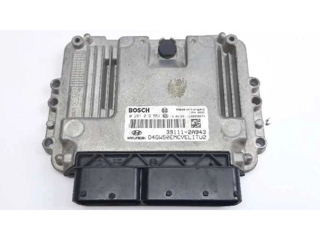 Řídící jednotka 391112A943, 0281019551   Hyundai i30 2013