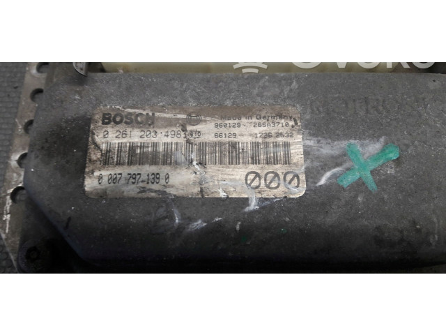 Блок управления двигателя 0261203498   Lancia Y10