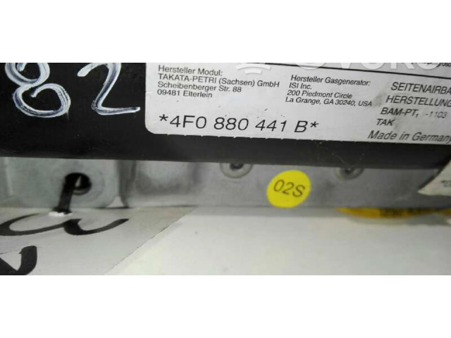 Подушка безопасности двери 4F0880441B, 3182   Audi A6 S6 C6 4F
