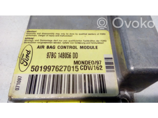 Блок подушек безопасности 97BG14B056DD, 501997627015   Ford Mondeo MK II