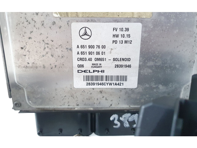 Řídící jednotka A6519007600, A6519010601   Mercedes-Benz A W176 2014