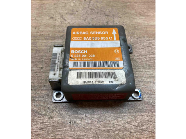 Блок подушек безопасности 8A0959655C, 0285001038   Audi A6 S6 C4 4A