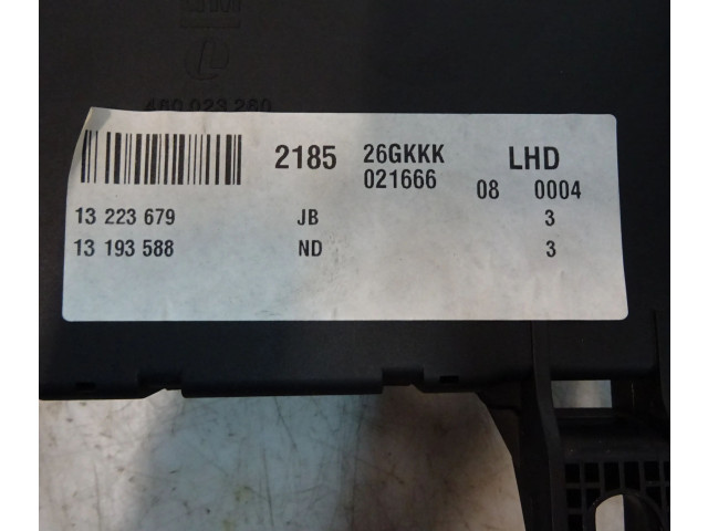 Блок управления двигателя 13193588, 13193588   Opel Signum