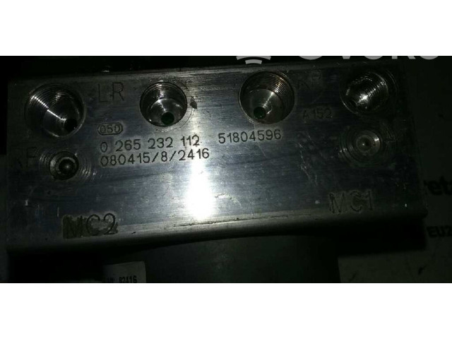 Jednotka ABS 51804596, 0265232112   Citroen Jumper 2008