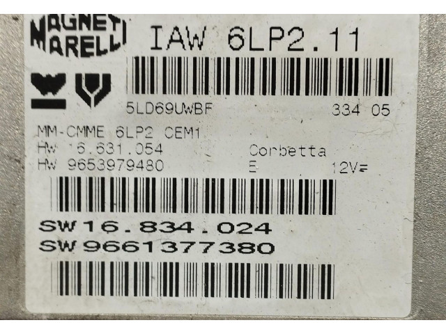 Комплект блоков управления IAW6LP2.11, IAW6LP2.11   Peugeot 1007