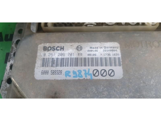 Řídící jednotka 0261206701, 6000589328.   Dacia Nova 1997
