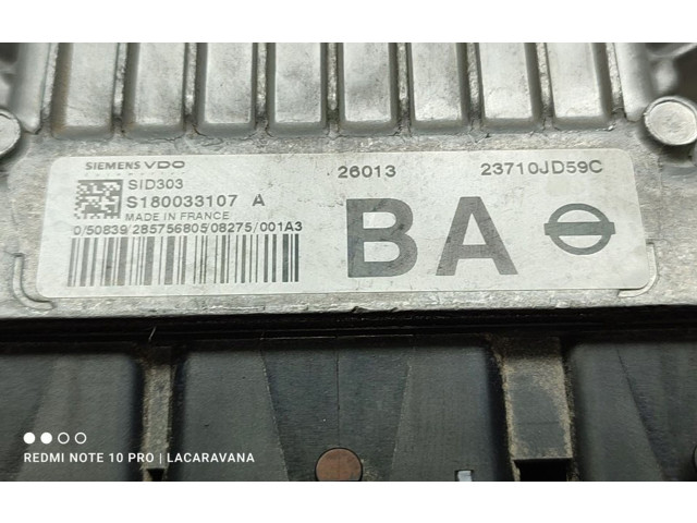 Řídící jednotka 23710JD59C   Nissan Qashqai 2007