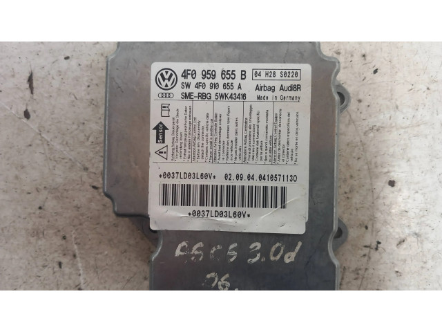 Блок подушек безопасности 4F0959655B, 4F0910655A   Audi A6 S6 C6 4F