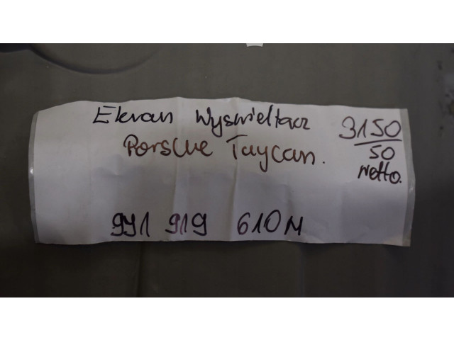 Píst 9J1919610M555525   Porsche Taycan 9J1     