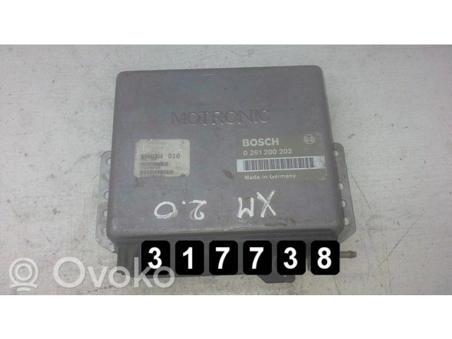Блок управления двигателя 0261200202   Citroen XM