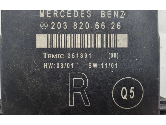 Блок управления дверью 2038206626, 351391   Mercedes-Benz C AMG W203      